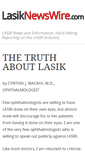 Mobile Screenshot of lasiknewswire.com